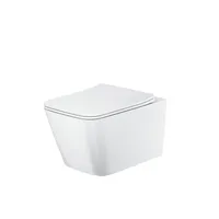 Riviera Square Wall Hung WC – White