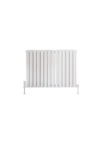 Apex Double Designer Radiator – 600 X 826 – White