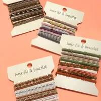 Boho Dual Function Knot Bracelet Hair Ties – Image 1