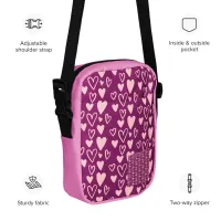 TINY HEARTS CROSS BODY BAG – Image 4