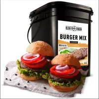Black Bean Burger Bucket (36 servings, 6 pk.) – Image 1
