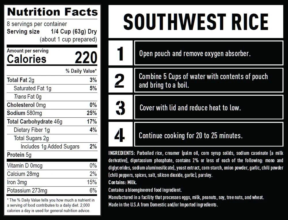 4-Week Emergency Food Supply (2,000+ calories/day) – Image 27