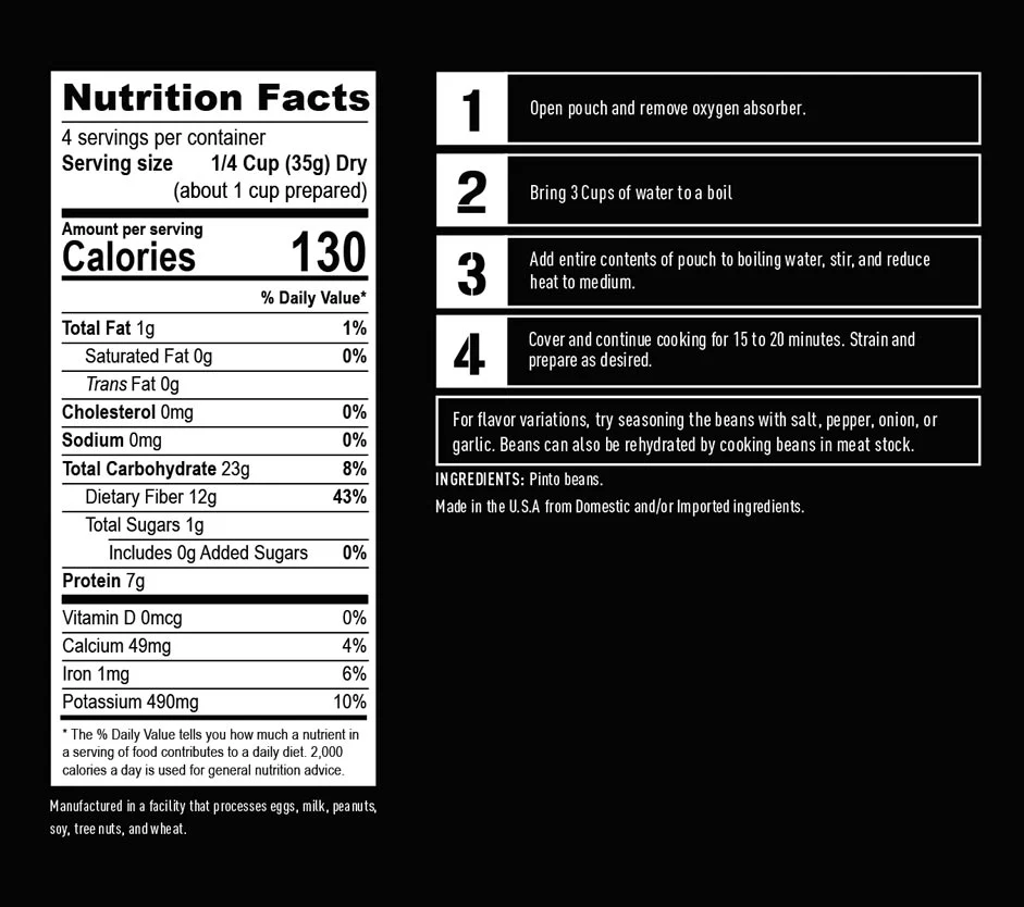 Beans Trio With Rice Kit (100 servings, 14 pk.) – Image 8