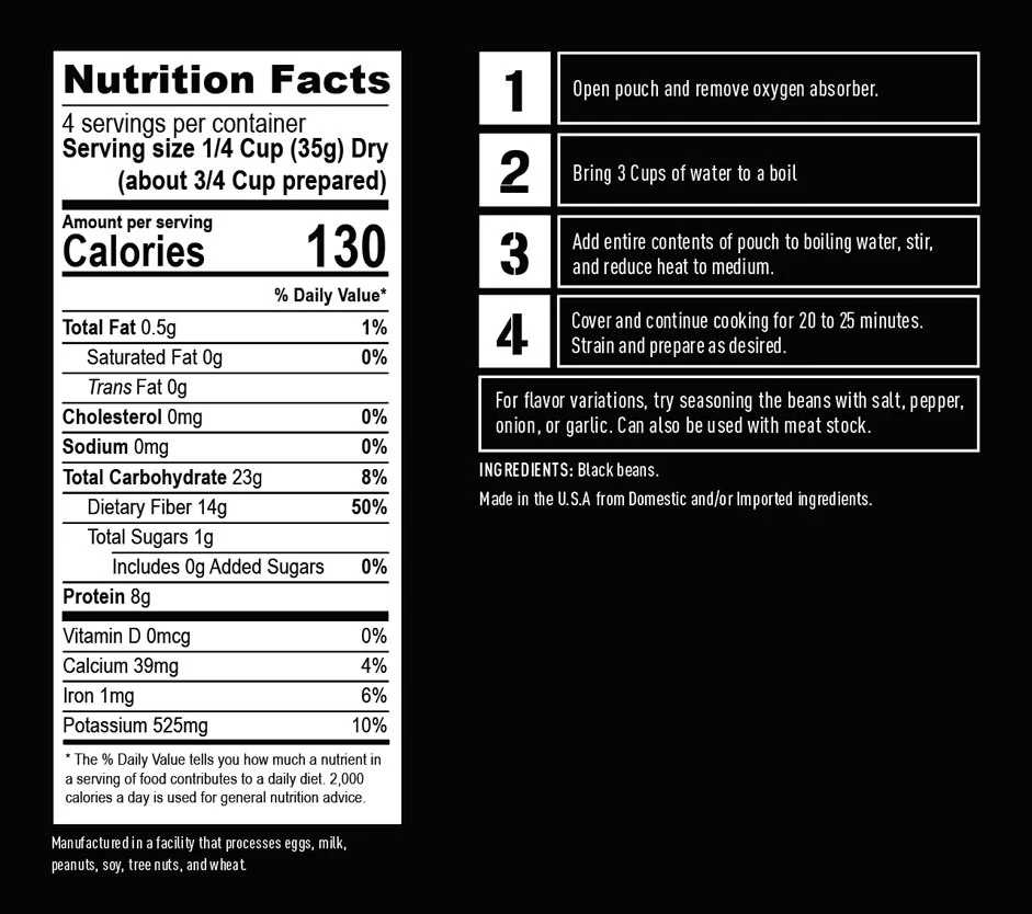 Beans Trio With Rice Kit (100 servings, 14 pk.) – Image 6
