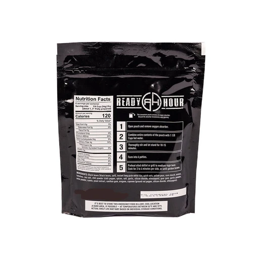 Black Bean Burger Bucket (36 servings, 6 pk.) – Image 8
