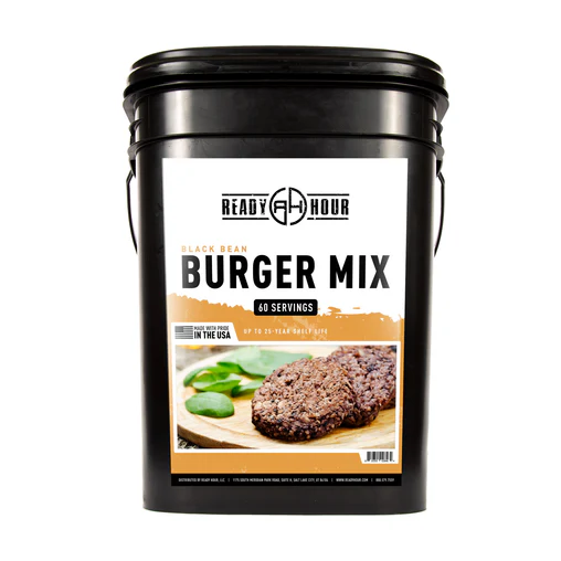 Black Bean Burger Bucket (36 servings, 6 pk.) – Image 7