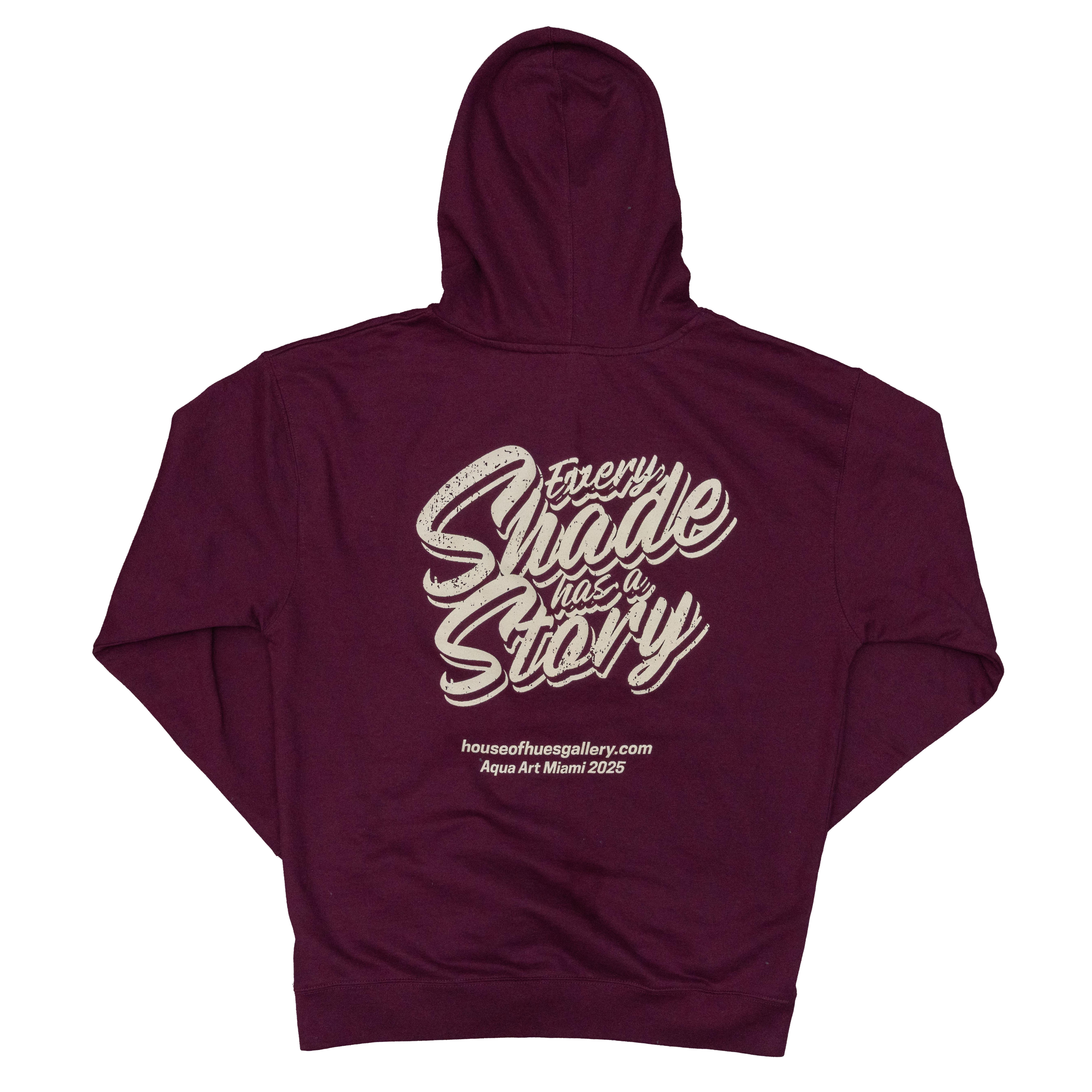 Burgundy Hue Stacked Hoodie – Image 2