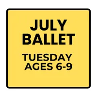 Tuesday Recreational Ballet (Ages 6-9) Summer- July Programs – Image 1