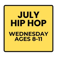 Wednesday Recreational Hip Hop (Ages 8-11) Summer- July Programs – Image 1