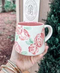 Rosey Floral Mug  – Image 3