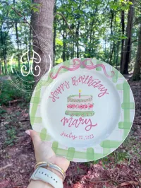 Timeless Trellis Plate – Image 1