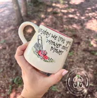 Trimmed with Love Mug – Image 1
