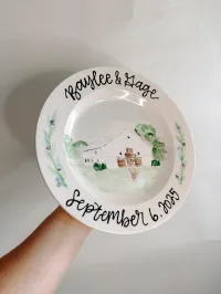 Custom Wedding Venue Plate – Image 2
