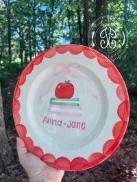 Books, Bows, & Bright Futures Plate – Image 1
