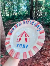 Carnival Celebration Birthday Plate – Image 2