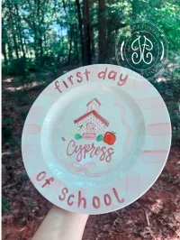  Hello School! Keepsake Plate – Image 2