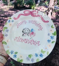 Puppy Love Birthday Plate – Image 1