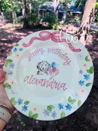 Puppy Love Birthday Plate – Image 2