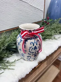 Blueberry Noel Vase – Image 5
