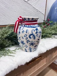 Blueberry Noel Vase – Image 4