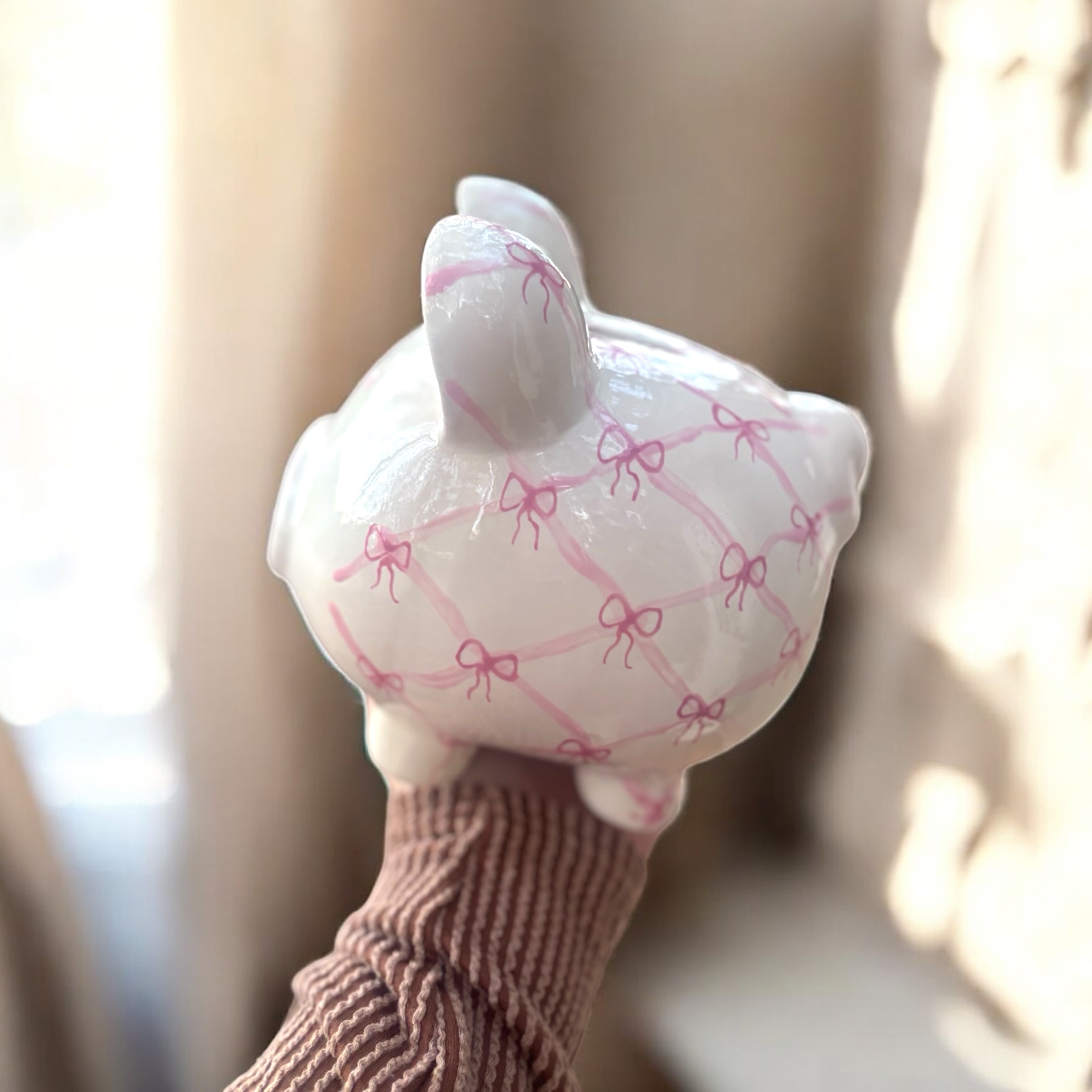 Bows and Pinks Piggy  – Image 2