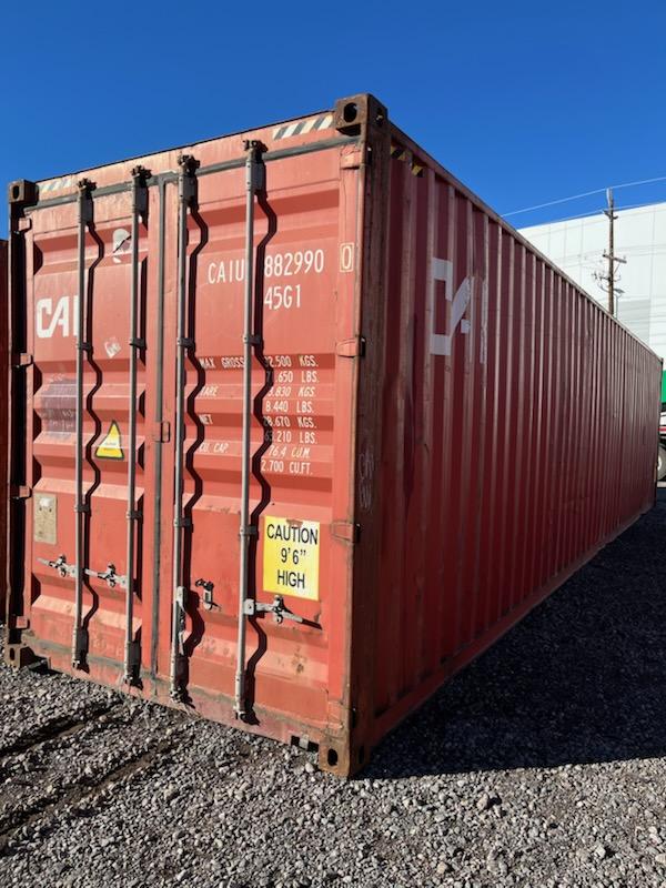SOLD - 40' High Cube Used: CAIU 882990-0 + sales tax & delivery – Image 1
