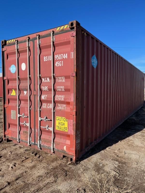 SOLD - 40' High Cube Used: BSIU 950744-1 + sales tax & delivery – Image 1