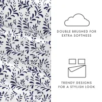 Burst of Vines Pattern 4-Piece Sheet Set – Image 6