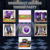 Wednesday Adams Themed Party – Image 1