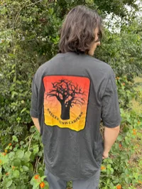 Kruger Bush Campers Bush Logo T-shirt Deepest Grey – Image 2