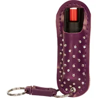 Pepper Shot 1.2% MC ½ oz Halo Rhinestone Holster and Quick Release Keychain – Image 2