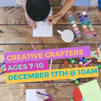 Free Trial Session: Creative Crafters, Ages 7 - 10 – Image 1
