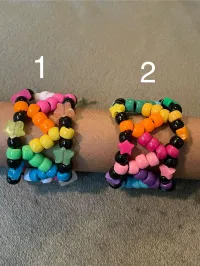 Rainbow zigzag cuff – Image 2