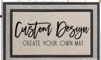 Customized Welcome Mat – Image 1