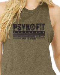 PSYKO Flag Crop Tank – Image 2