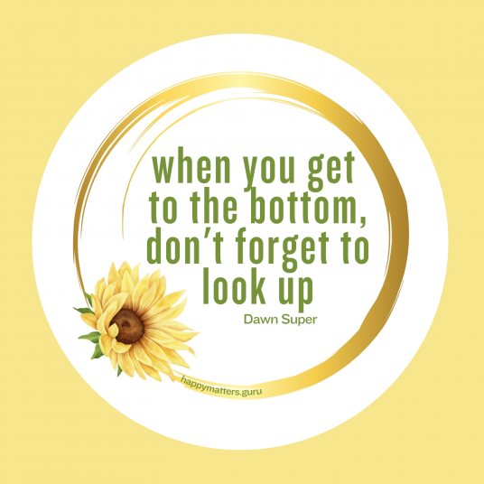 When You Get to the Bottom Magnet – Gentle Hope Reminder – Image 1