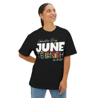 Liberation Day - Unisex Oversized Boxy Tee Volume 2 – Image 4