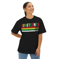 JUNETENTH - Oversized Boxy Tee – Image 3