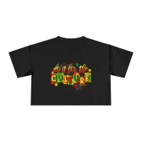 Women's Juneteenth Crop Tee – Image 2