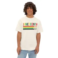 JUNETEENTH - Oversized Boxy Tee – Image 8