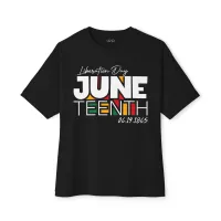 Liberation Day - Unisex Oversized Boxy Tee Volume 2 – Image 2