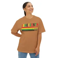 JUNETEENTH - Oversized Boxy Tee – Image 11