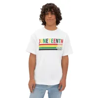 JUNETEENTH - Oversized Boxy Tee – Image 4
