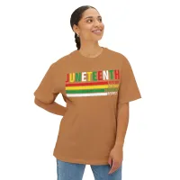 JUNETENTH - Oversized Boxy Tee – Image 7