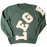LEGENDS Olive Crewneck – Image 1