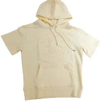Embellish Short Sleeve Hoodie – Image 1