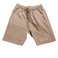 Mocha Fleece Shorts – Image 1