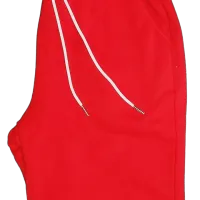 Cardinal Red Fleece Shorts – Image 3