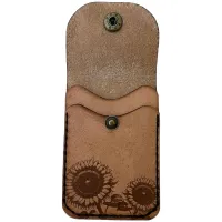Everyday Wallet - Sunflower (with snap) – Image 3