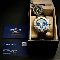 Breitling Avenger B01 Chronograph 44MM – Green Dial, Textile Strap (AB0147101L1X1) – Image 9